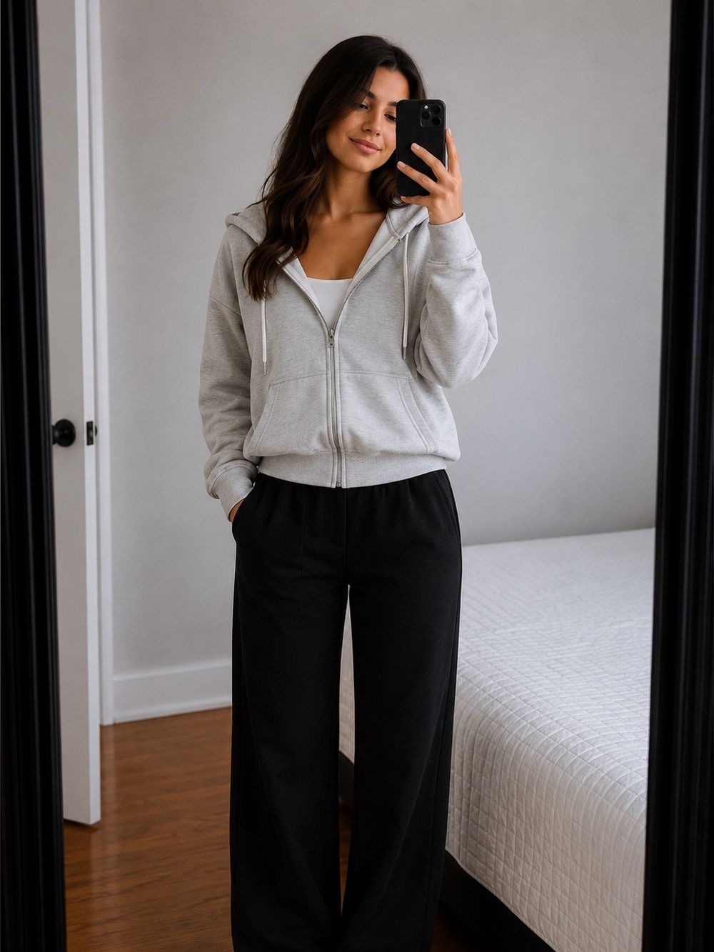 Garage zip up sweater